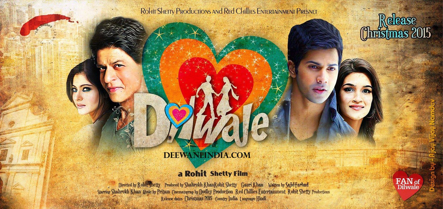Dilwale 2015 (Official Trailer) in HD