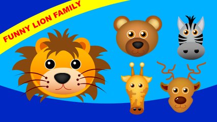 Lion King Finger Family Nursery Rhymes | Lion King Cartoon Finger Family Rhyme for Children