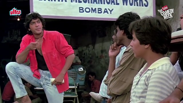 Johny Lever & Chunky Pandey (hilarious comedy of Bollywod Movie)