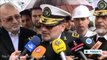 NEW ADVANCED Iran Military unveils Naval warship frigate