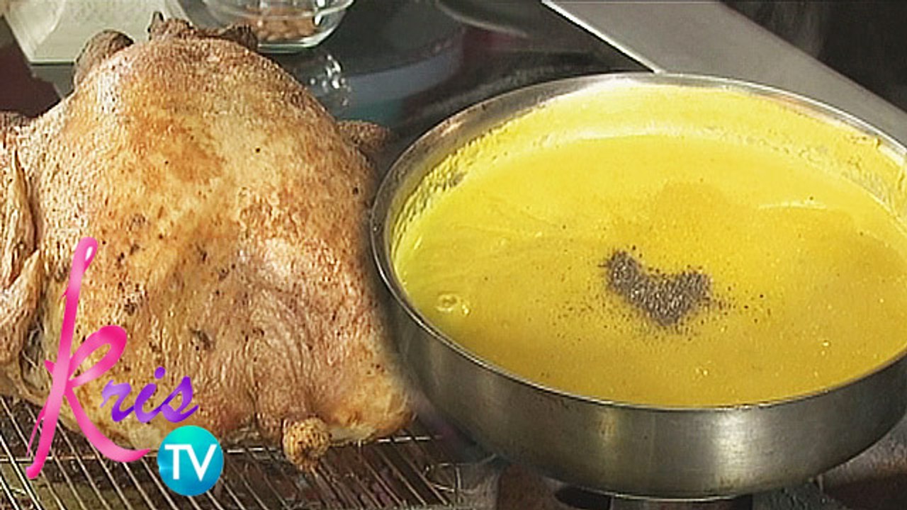 Kris TV: How to make a gravy sauce for roasted...
