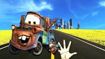 Disney Cars Cartoons Finger Family Nursery Rhymes For Children | Cars Finger Family Rhymes