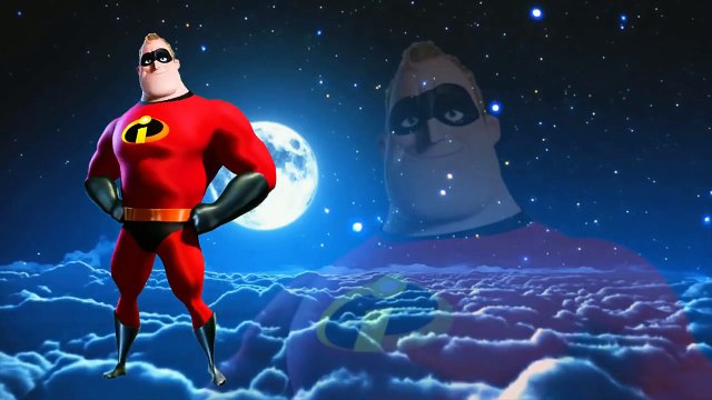 Finger Family Children Nursery Rhymes The Incredibles Cartoons For Children | Finger Famil