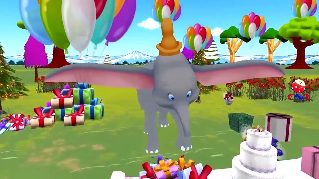 Elephant Row Row Row Your Boat Rhymes | Finger Family Rhymes Hot Cross Buns Nursery Rhymes