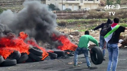 اصابة 10 فلسطينيين برصاص القوات الاسرائيلية في الضفة الغربية