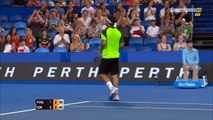 Fabio Fognini vs John Isner Hopman Cup 2015 Highlights HD