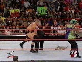 Matt and Jeff Hardy hit Brock Lesnar