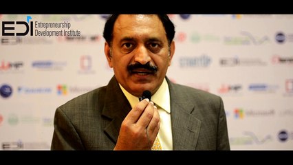 Muzammil Sabri President Islamabad Chamber at Startup Expo 2015