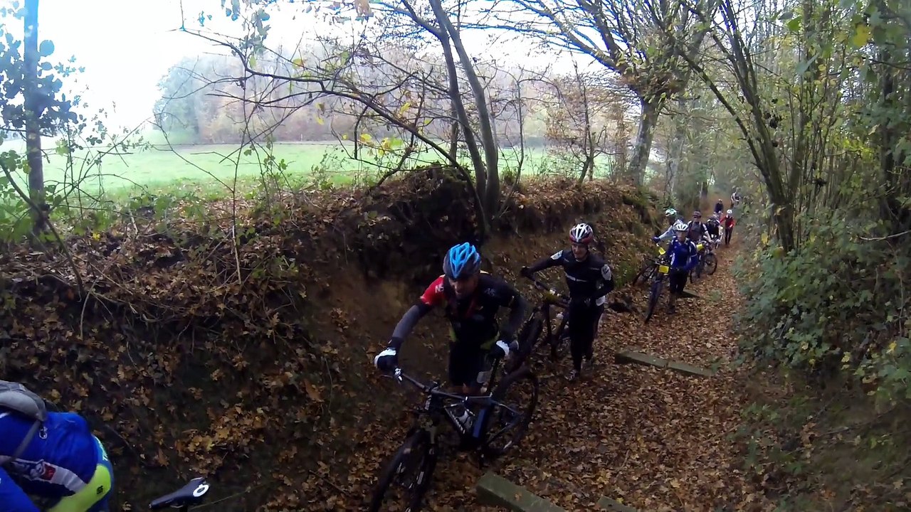 Rando VTT de Parigné (72); les Yvrelles mercredi 11 novembre 2015