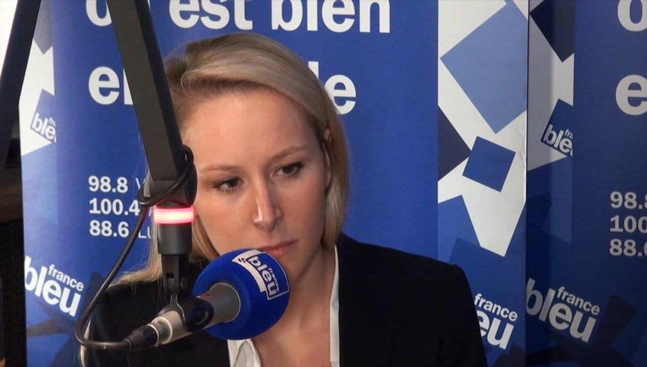 Régionales 2015 : Marion Maréchal-Le Pen dans les studios de France Bleu Vaucluse