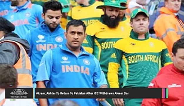 ICC Withdraws Aleem Dar - Wasim Akram And Shoaib Akhtar To Return To Pakistan