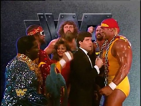 WWF Survivor Series 1988 - The Mega Powers Interview