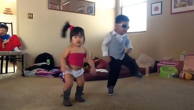 Gangnam style - little psy and sexy baby