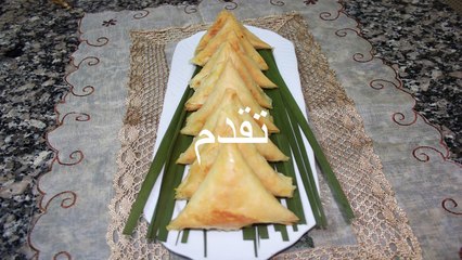 بريوات بالجبن سهلة الاعداد Pâte à papier farcies au fromage