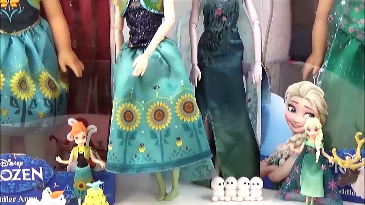 New Disney Frozen Fever Toddler Dolls! Frozen Fever Anna, Elsa dolls, Toys