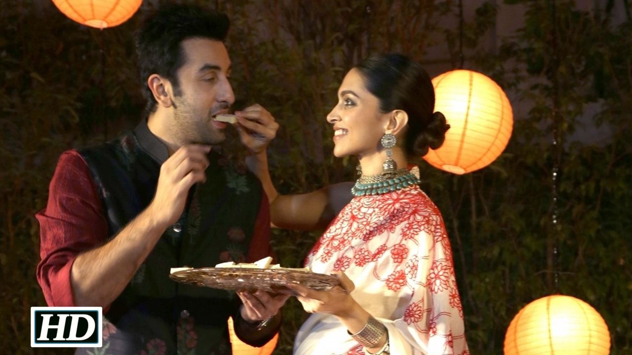 Ranbir and Deepika Padukones Diwali Celebration 2015