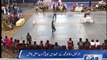 Kinnaird college defeats Lahore college in Badminton