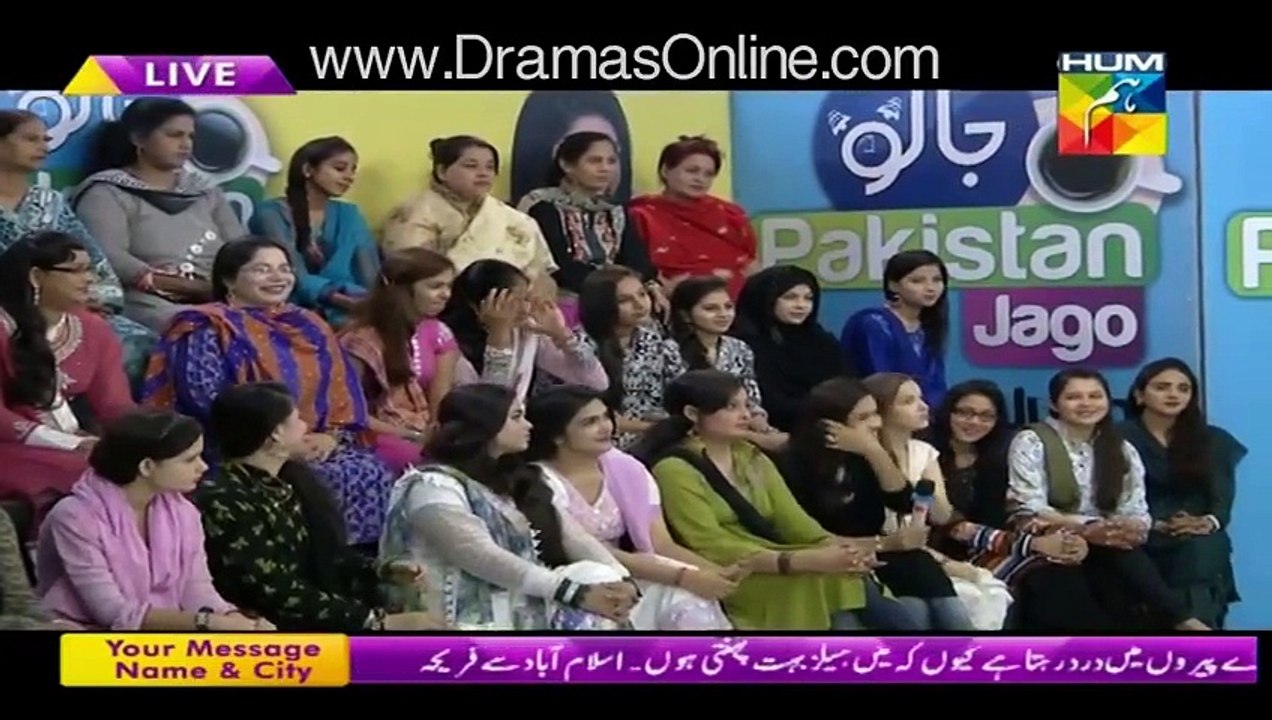 Jago Pakistan Jago with Sanam Jung in  – 12th November 2015 -Part 1/4(Fashion and its effect on our body and life)