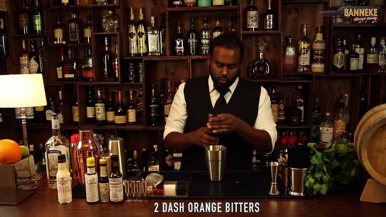 Tequila Mint Smah - Tequila Cocktail selber mixen - Schüttelschule by Banneke