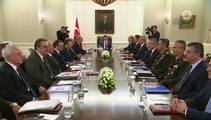 Special Security Meeting at the Cankaya Palace in Ankara