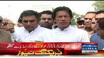 People of Sindh Want Change_ ECP Is Controversial - Imran Khan Media Talk in Karachi