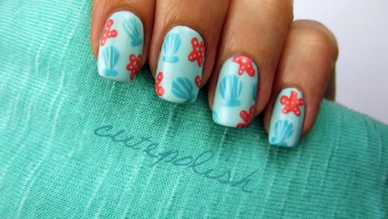 Seashell & Starfish Nails