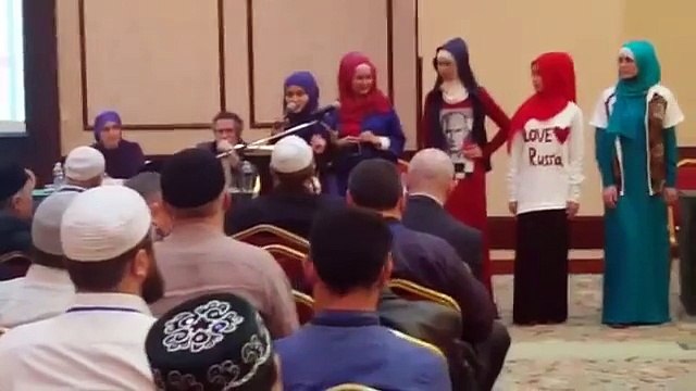 Хиджаб с Путиным вызвал ажиотаж в сети Интернет