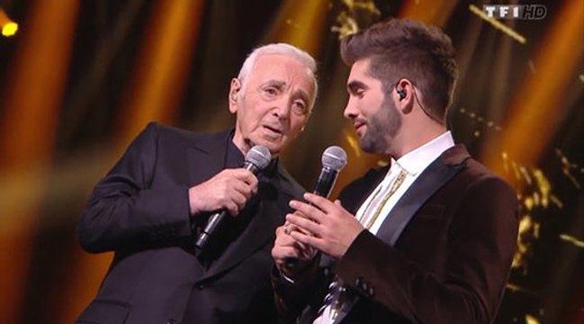 Kendji Girac : La Bohème (live NRJ Music Awards) avec Aznavour