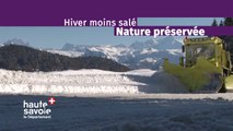 Hiver moins salé, nature préservée