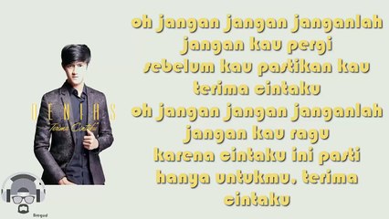 Denias - Terima Cintaku ( Lirik Video )