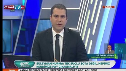 Süleyman Hurma'dan Bosingwa ve Şota açıklaması