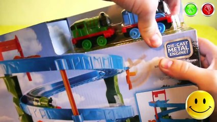 VIDEO FOR CHILDREN Trains Thomas & Percy’s Raceway Playset