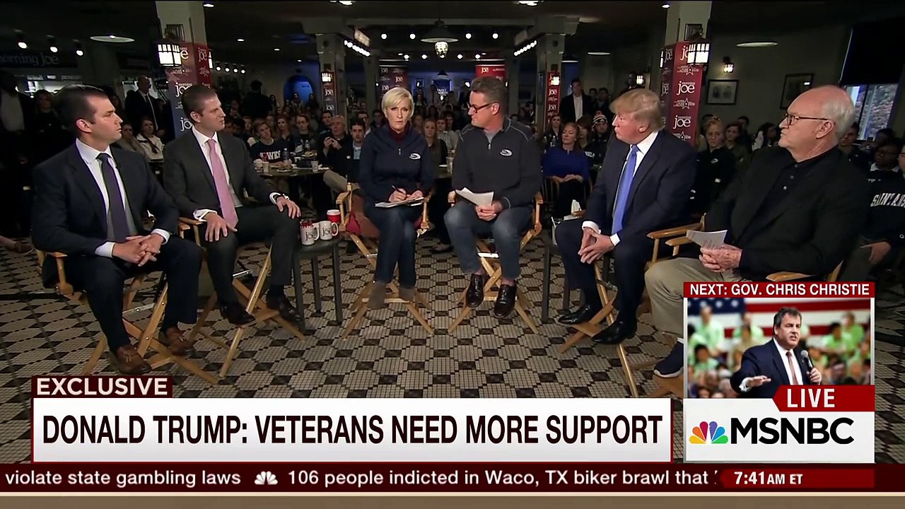 MORNİNG JOE Trump's son: He's an American and he's a patriot