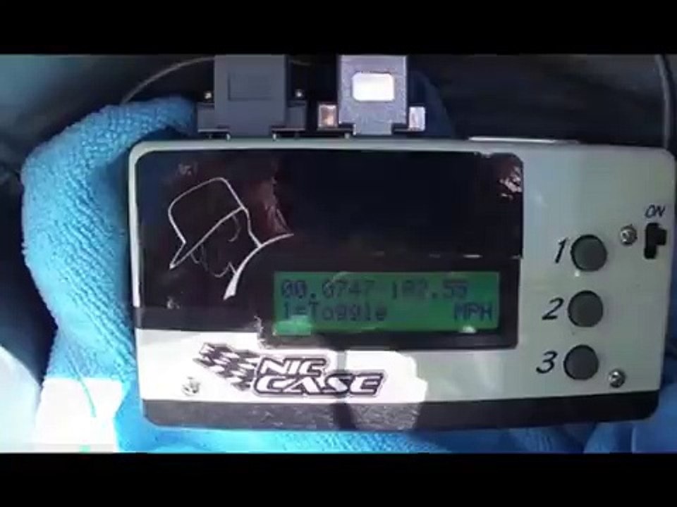 Nic Case's RC Bullet goes 188mph