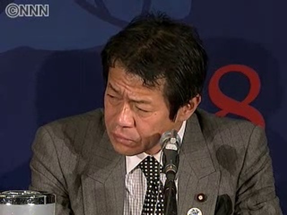 中川昭一大臣の酩酊会見