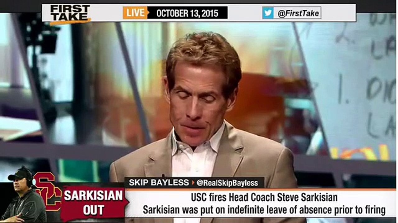 ESPN First Take - Stephen A. Smith Agrees With USC to Fired Steve Sarkisian