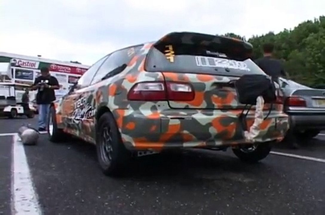 World's Fastest Outlaw FWD Street Car - NRGTech Racing 8 Sec Civic!!!