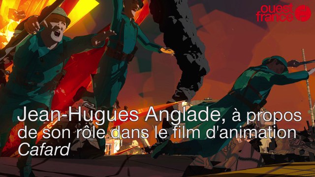 Jean-Hugues Anglade 4, à propos de son rôle dans le film d'animation Cafard