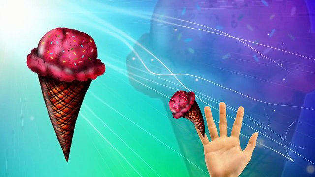 Finger Family Children Nursery Rhymes Ice Cream Cartoons | Finger Family Rhymes Ice Cream