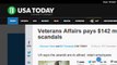 News about Veteran Affairs that pays $ 142M in bonuses amid scandals