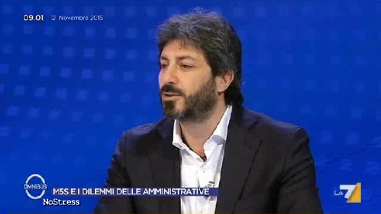 Roberto Fico: "M5S al governo sarebbe una tragedia per i disonesti!"