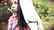 Jawless Zombie Pet Michonne + DIY Michonne Cloak  The Walking Dead Costume Cosplay