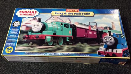 More Train Track and a New Hornby Percy for Thomas & Friends Sodor Train Layout