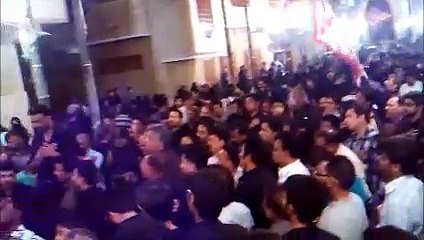 Bayria Tham Kay Jab Abid-e-bimar a.s chalay Hussaini Azadar Tanzeem 24th Muharram Incholi