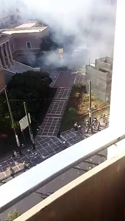 Επεισόδια στο κέντρο της Αθήνας