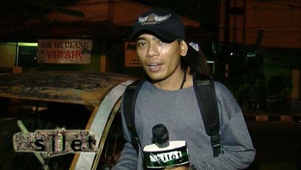 Mobil Terbakar, Aris Lolos dari Maut - Silet 12 November 2015
