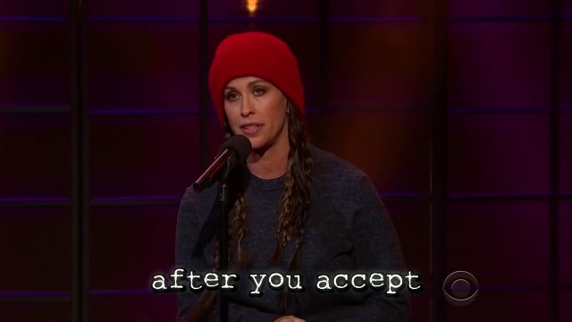 Alanis Morissette Updates 'Ironic' Lyrics very Sweet