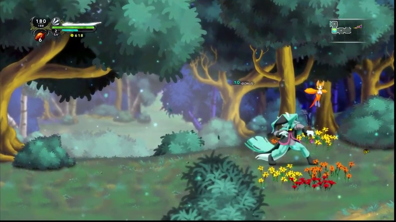 Dust- An Elysian Tail gameplay découverte