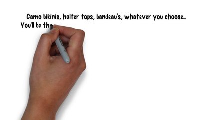 Camouflage Swimsuits can make you Stand Out on the Beach