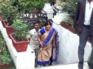 Ahmedabad Gujarat CM meets BJP President Amit Shah